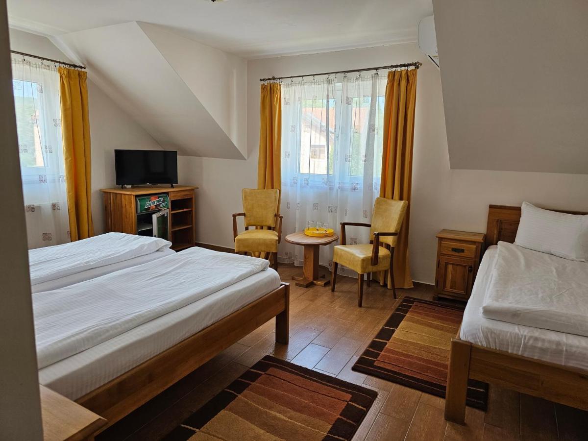 Pension Aquaris Hotel Sighişoara Buitenkant foto