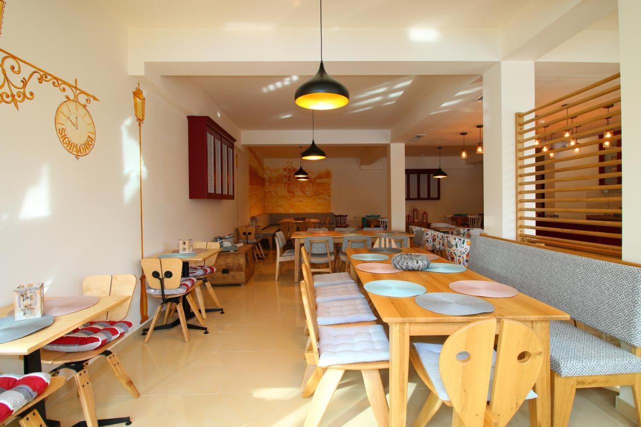 Pension Aquaris Hotel Sighişoara Buitenkant foto